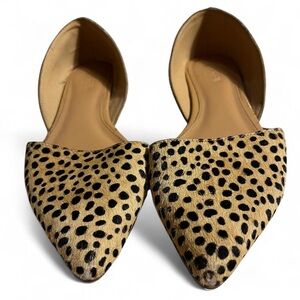 J. Crew Cheetah Print Women's Flats size 9.